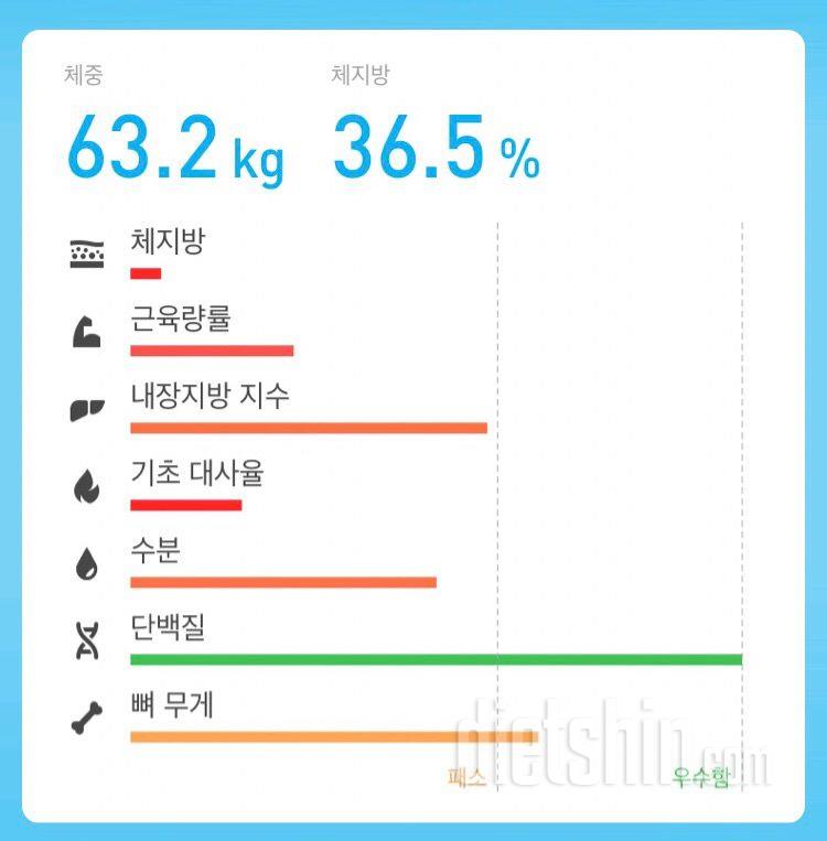 8월 22일: 다이어트 +7일