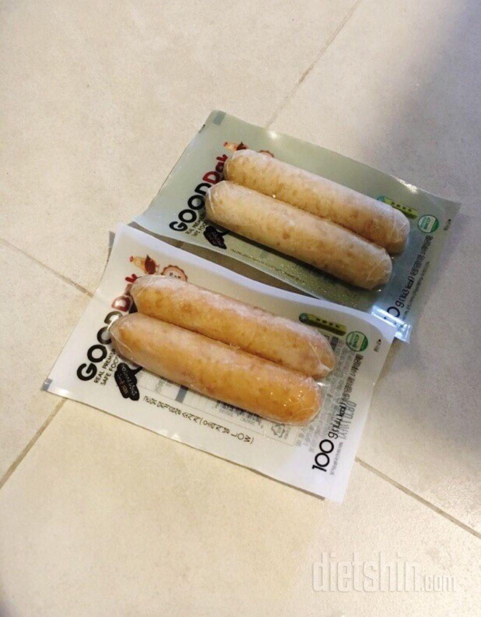 닭가슴살 소세지 먹기편해요~