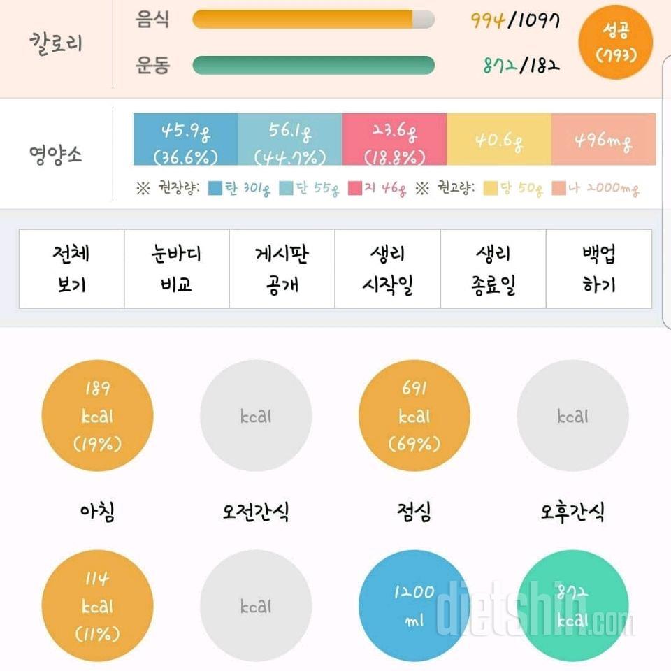 다이어트 63일차