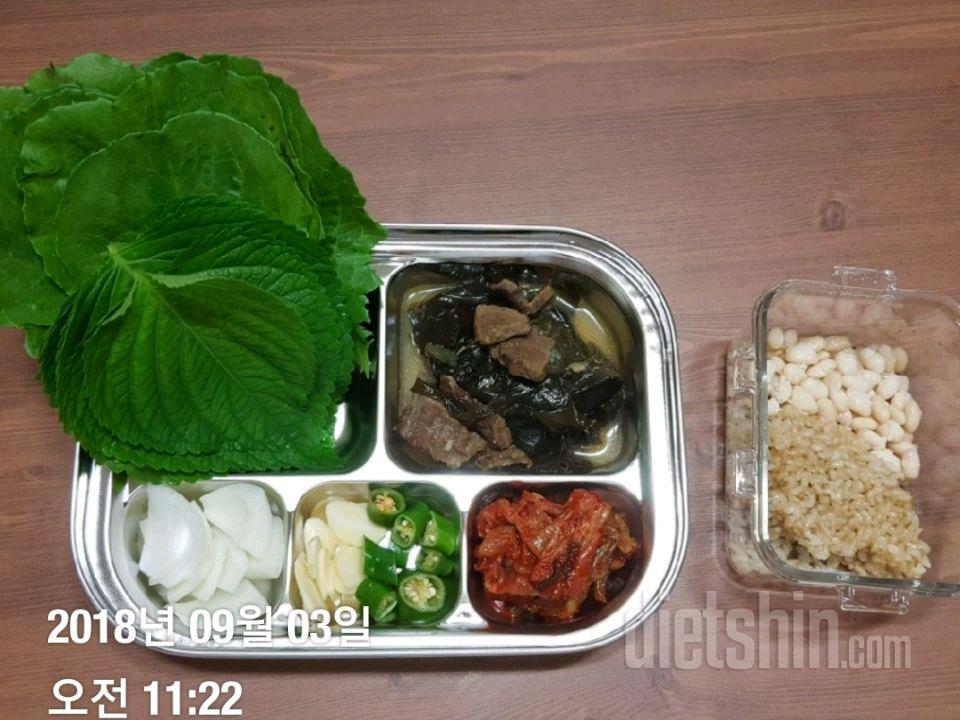 1~3일 공체, 3일 아침,점심