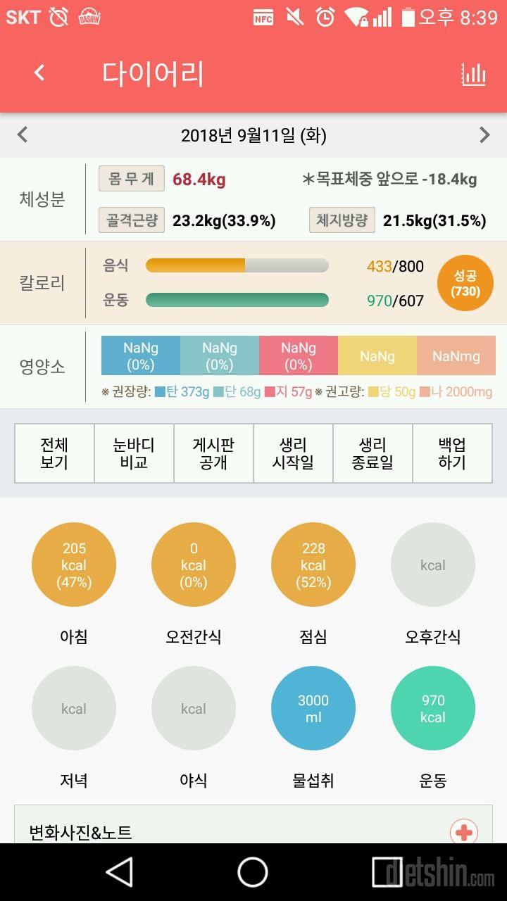 7일차 다이어트