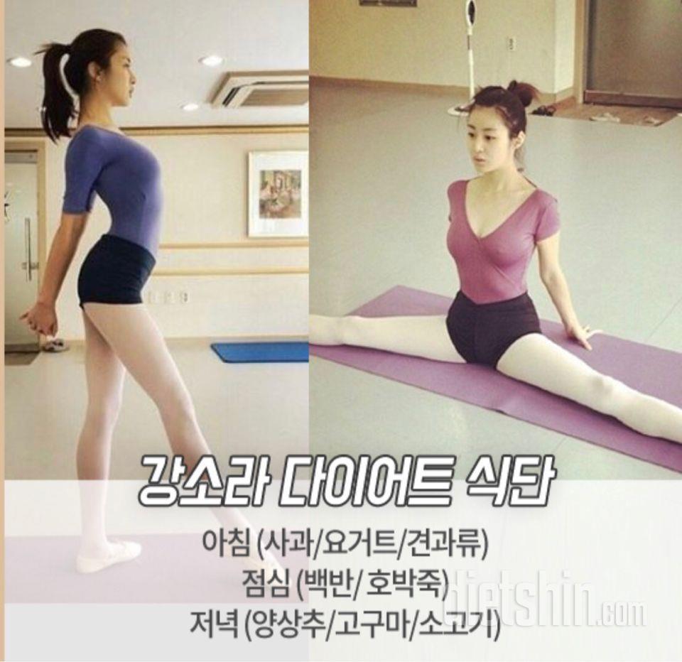 여리한 연예인 식단