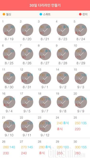 30일 다리라인 만들기 23일차 성공!