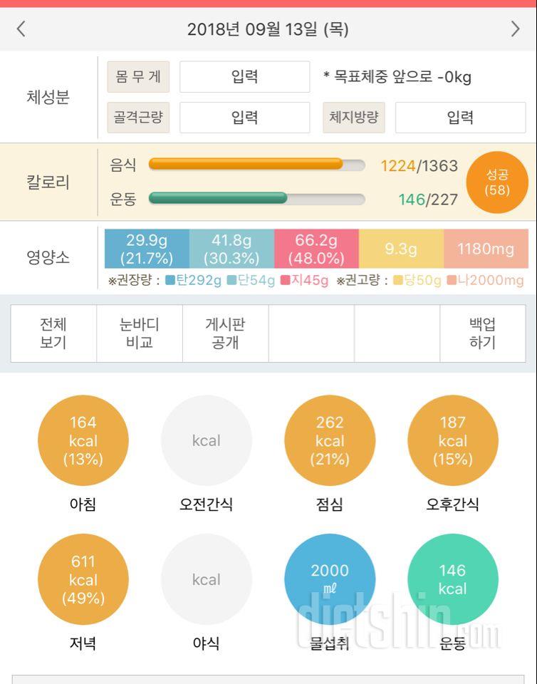 30일 야식끊기 39일차 성공!