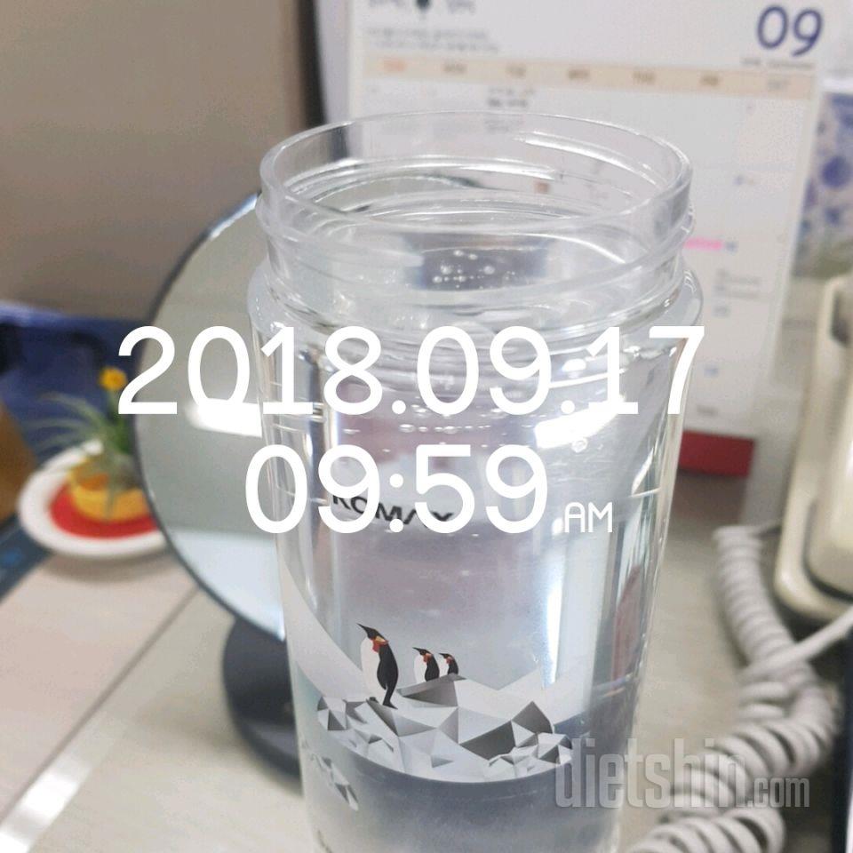 30일 하루 2L 물마시기 1일차 성공!