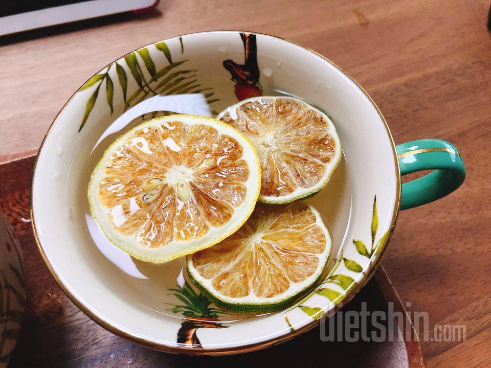 그대로말린 과일워터 : 레몬+라임편🍋
