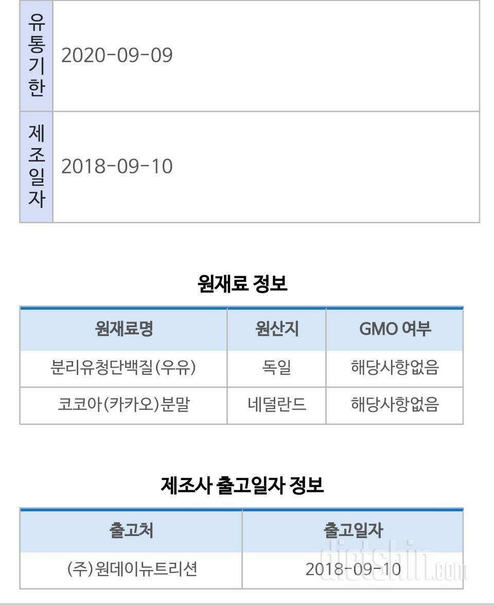 배송빠름! 성분표 확인하세요.