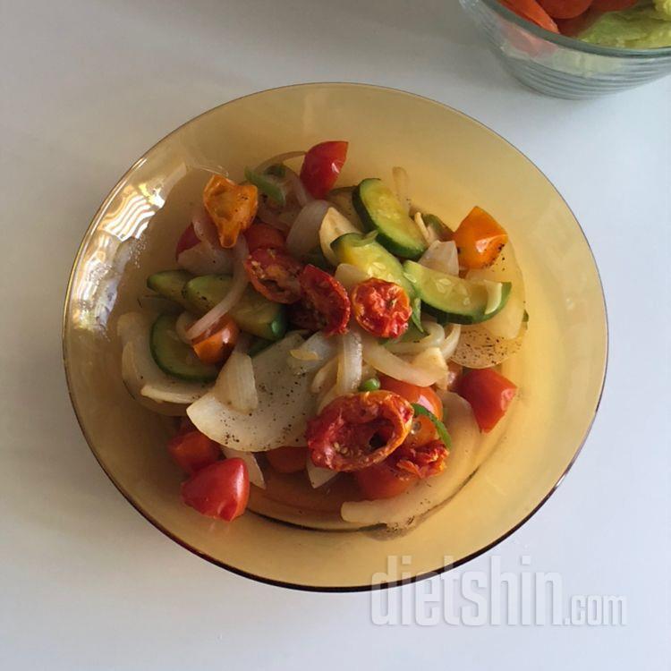 토마토칩으로 저탄수 다이어트 레시피!