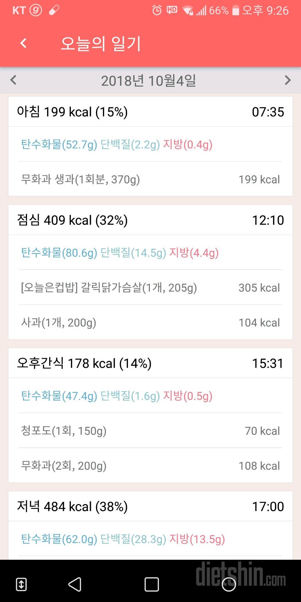 30일 밀가루 끊기 37일차 성공!