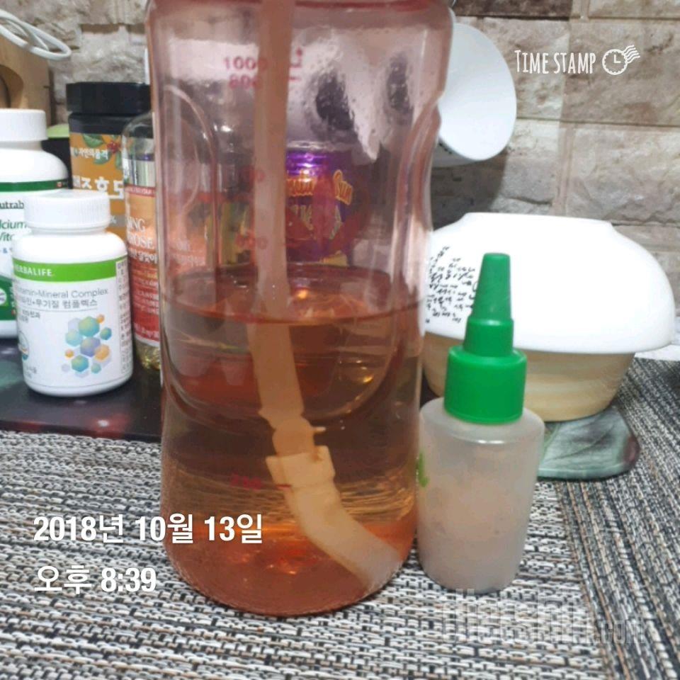 30일 하루 2L 물마시기 15일차 성공!