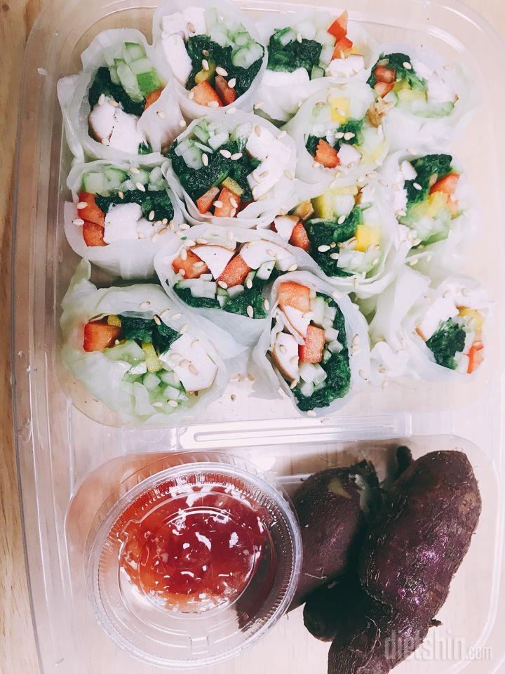 밥없는 양배추 김밥