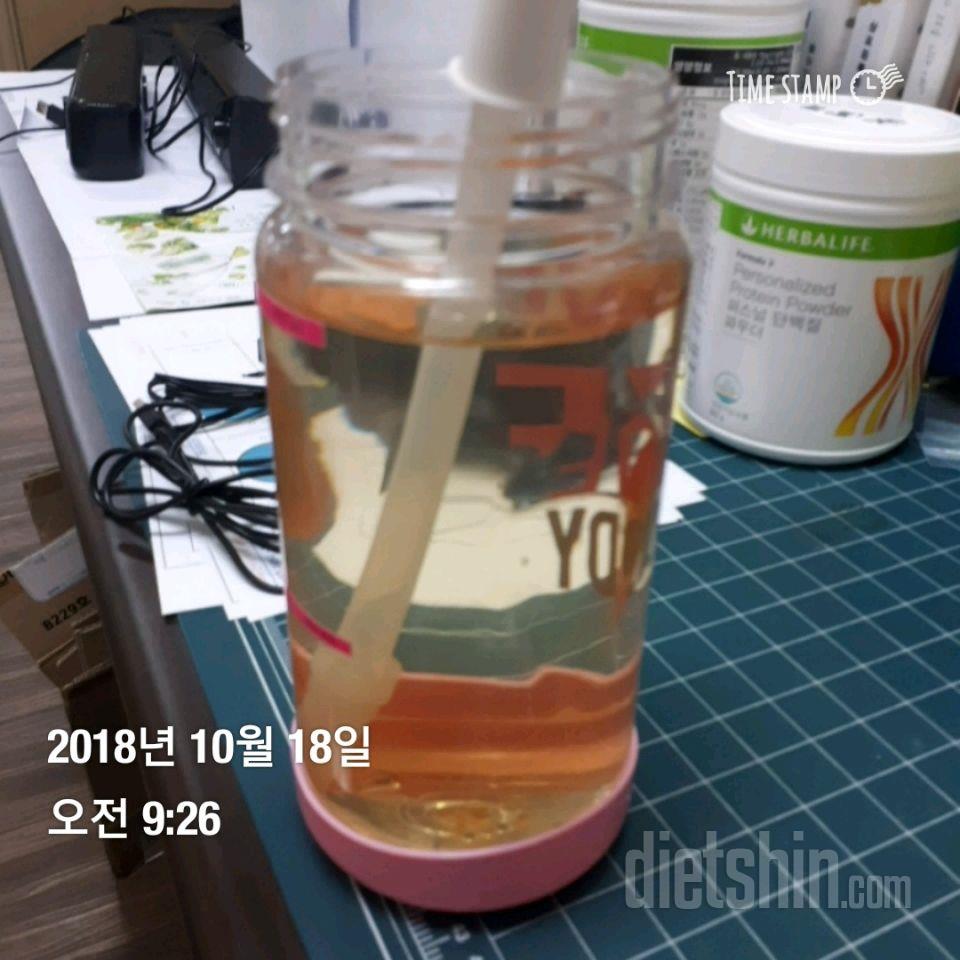 30일 하루 2L 물마시기 19일차 성공!