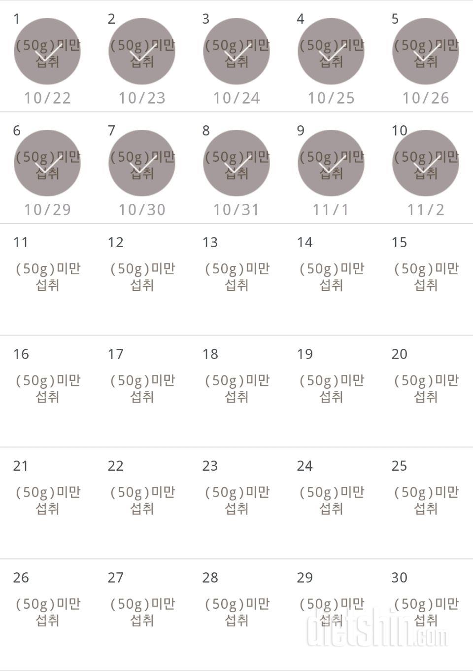 30일 당줄이기 40일차 성공!