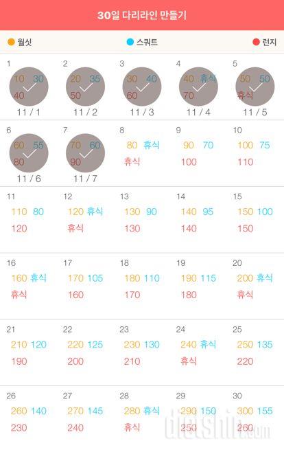 30일 다리라인 만들기 37일차 성공!