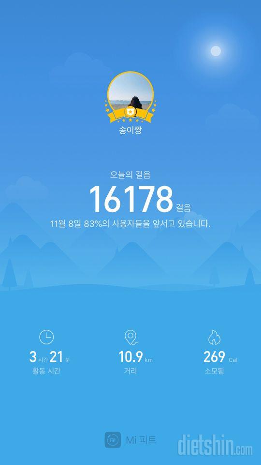 30일 만보 걷기 349일차 성공!