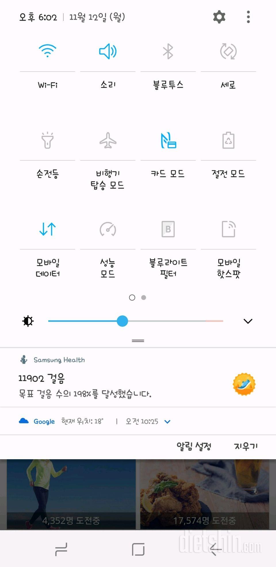 30일 만보 걷기 9일차 성공!