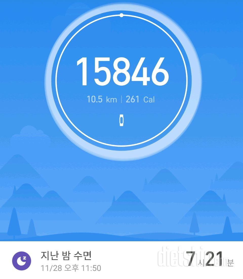 30일 만보 걷기 43일차 성공!