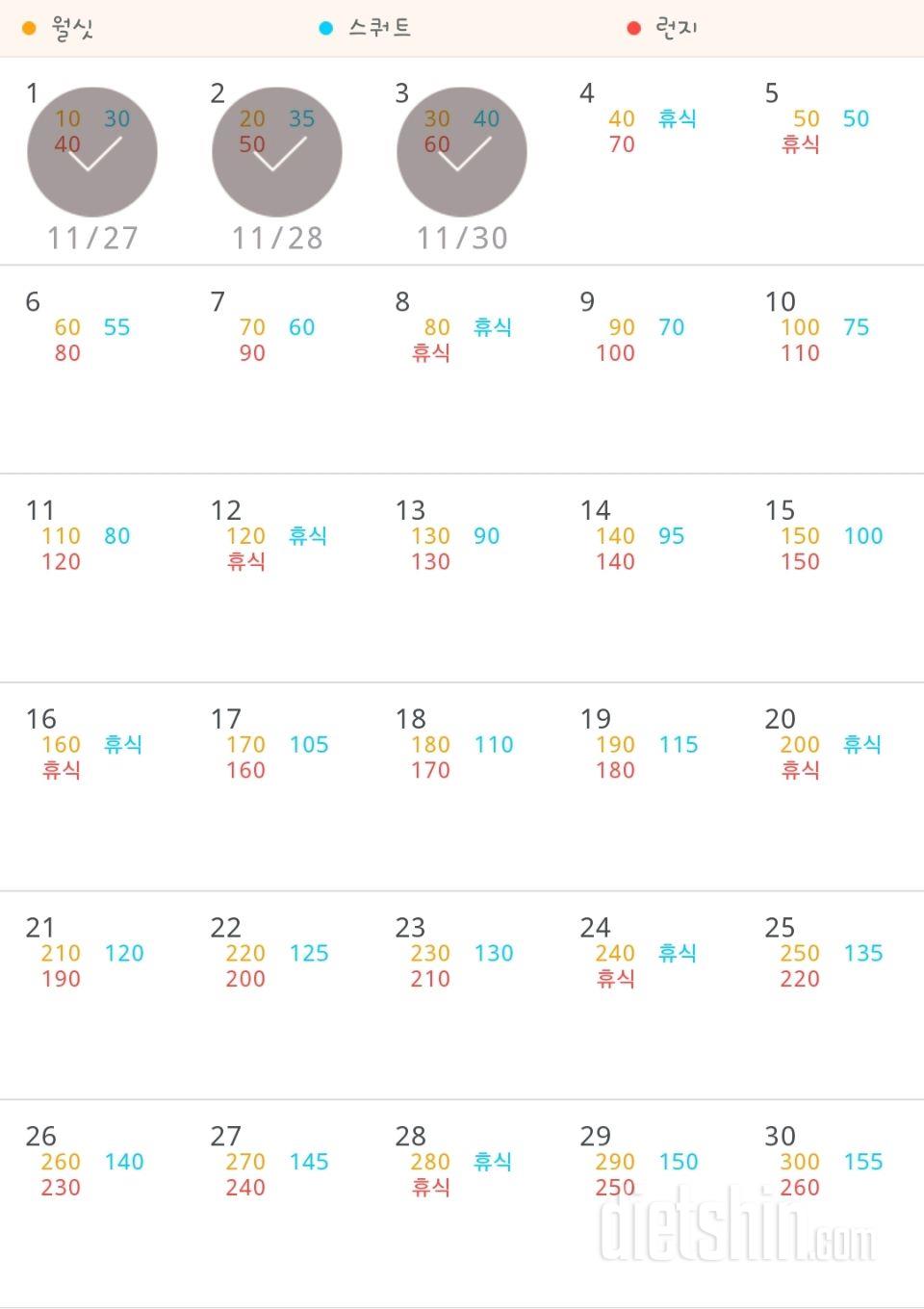 30일 다리라인 만들기 123일차 성공!