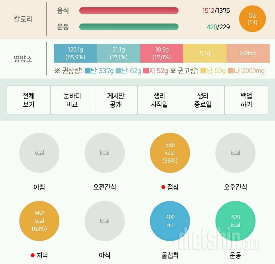 30일 당줄이기 87일차 성공!