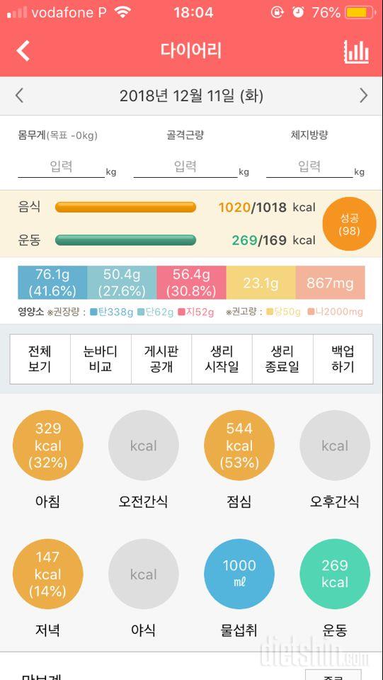 30일 당줄이기 4일차 성공!