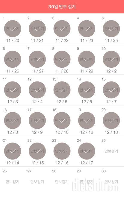 30일 만보 걷기 384일차 성공!