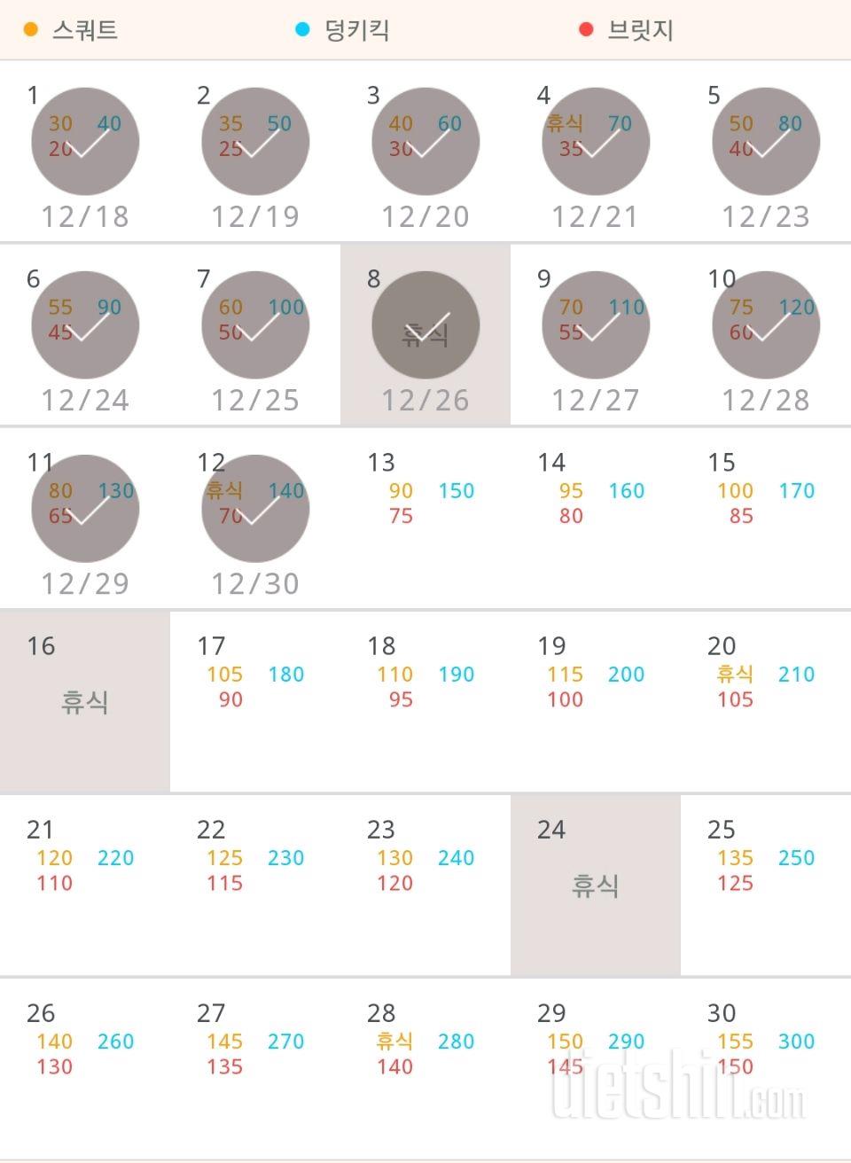 30일 애플힙 372일차 성공!