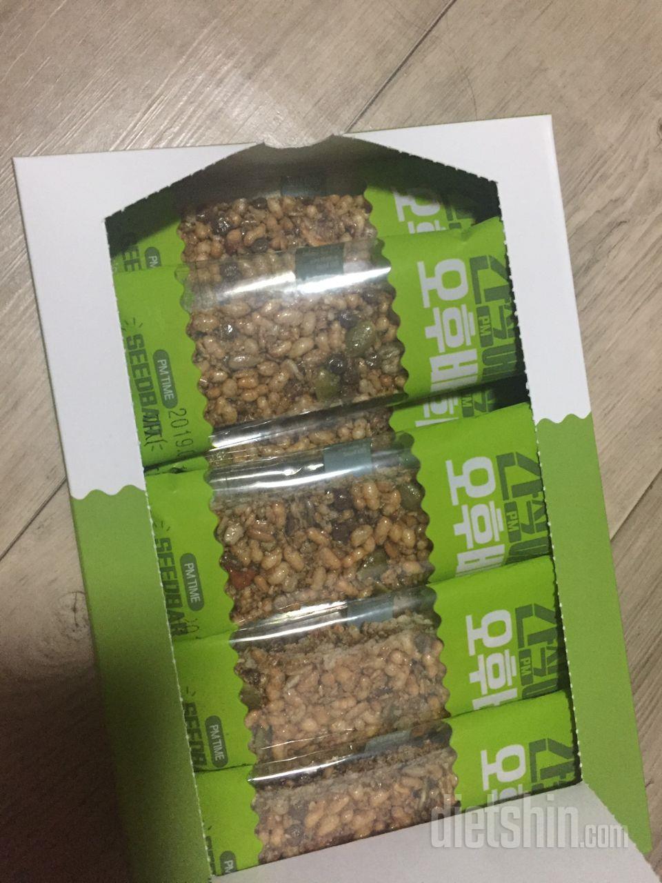 오후바를 샀는데요 저칼로리이고 맛도