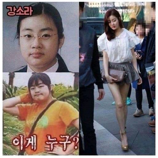 연예인 다이어트 전후