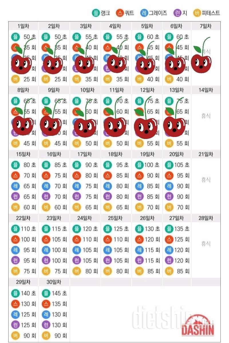 [다신 13기 운동미션] 13일차