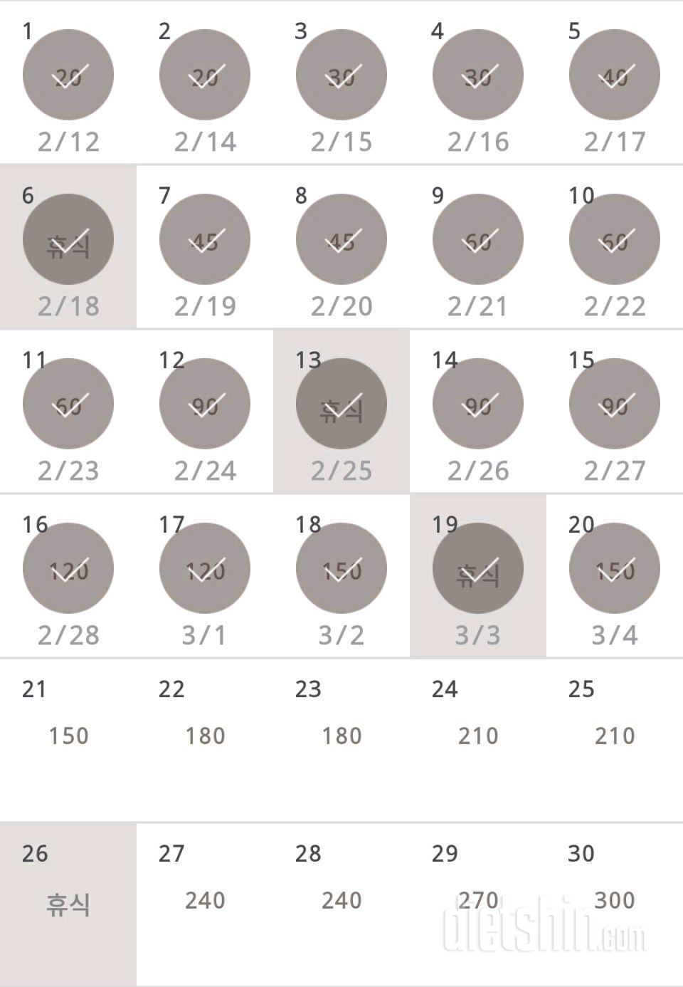 30일 플랭크 140일차 성공!