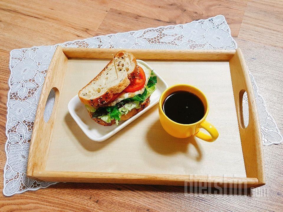 💖 아침은 간편하고 든든한  샐러데이  샌드위치로~💖