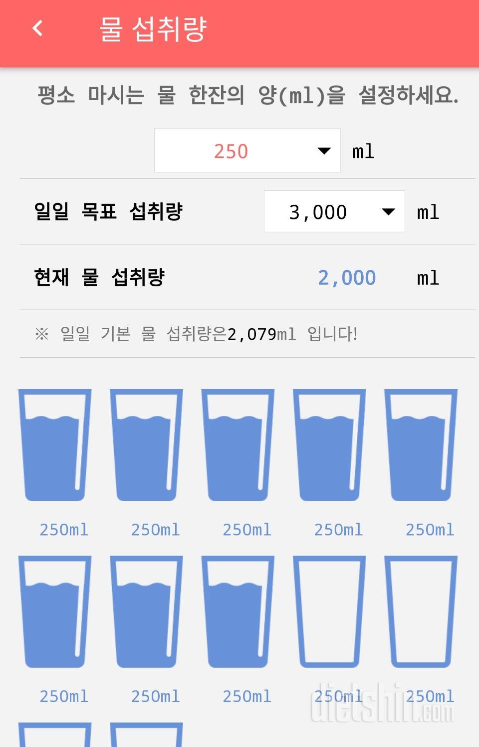 30일 하루 2L 물마시기 88일차 성공!