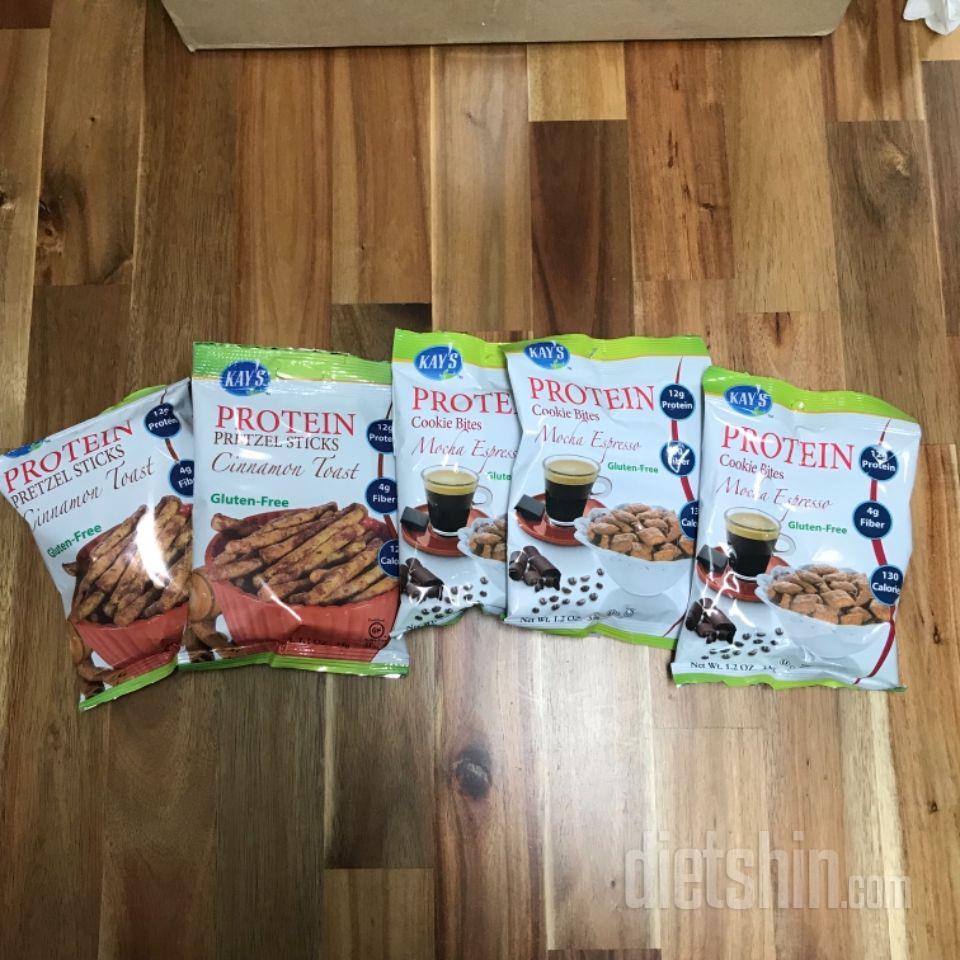 단백질 과자 맛있어요~