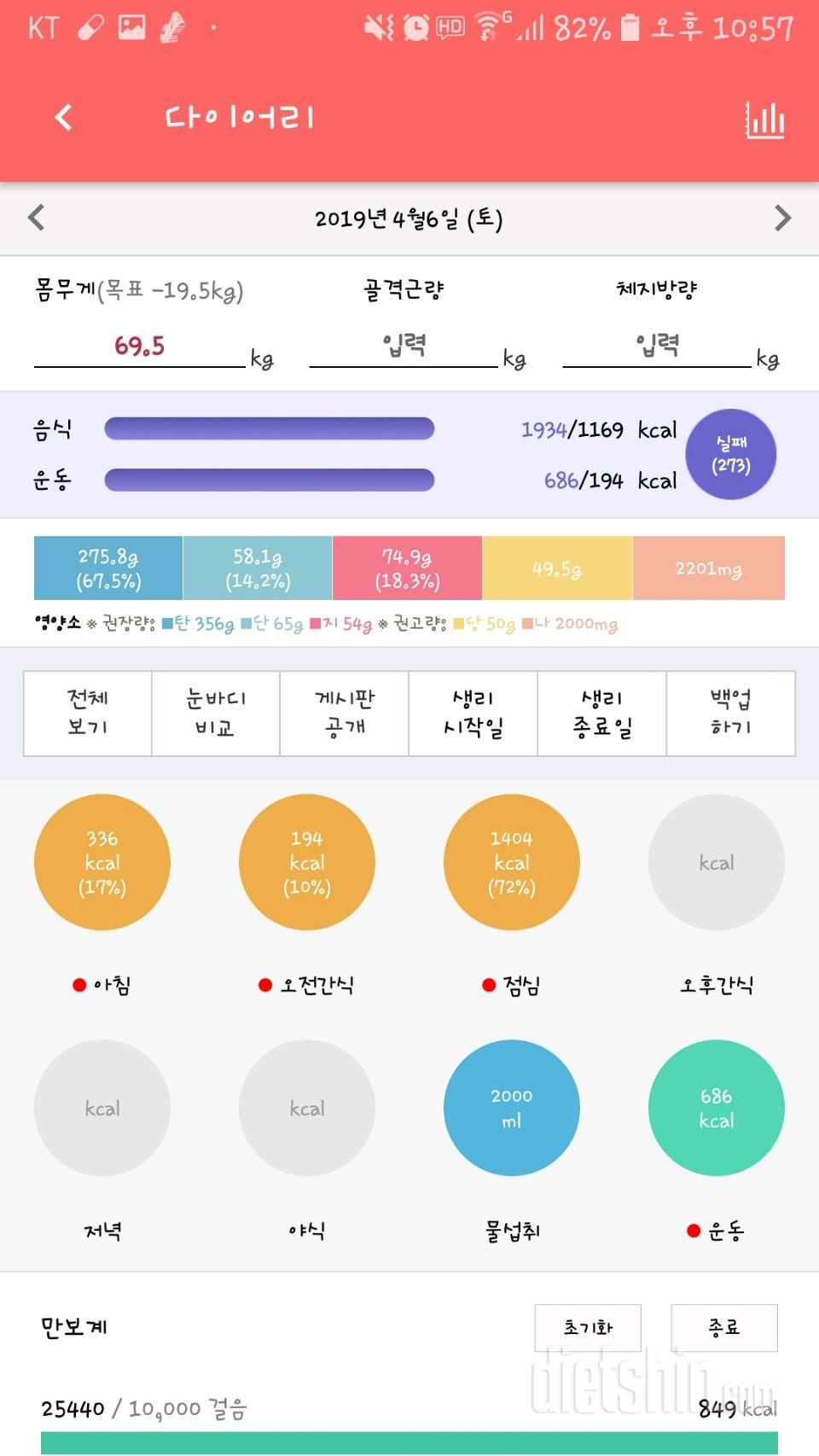 30일 야식끊기 18일차 성공!