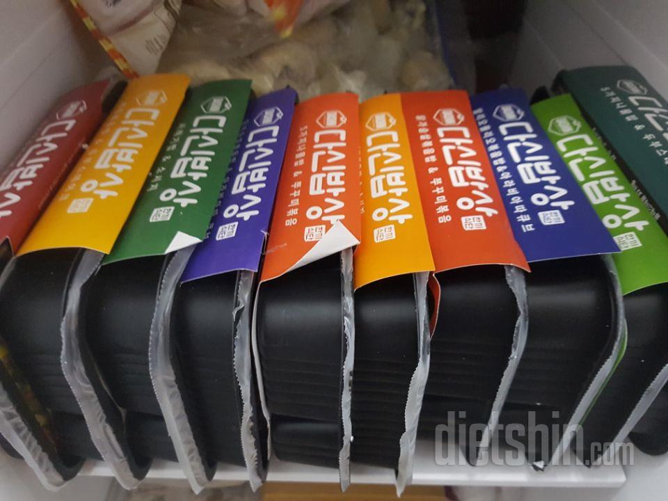도시락 10개씩 두번배송해서 먹고 있