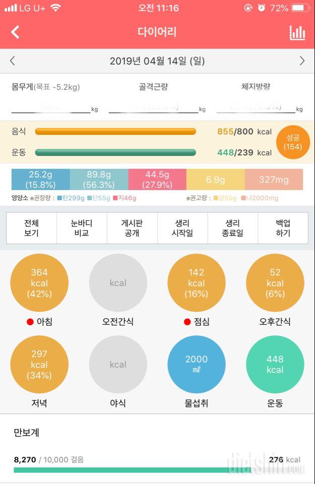 30일 야식끊기 4일차 성공! (4/14)