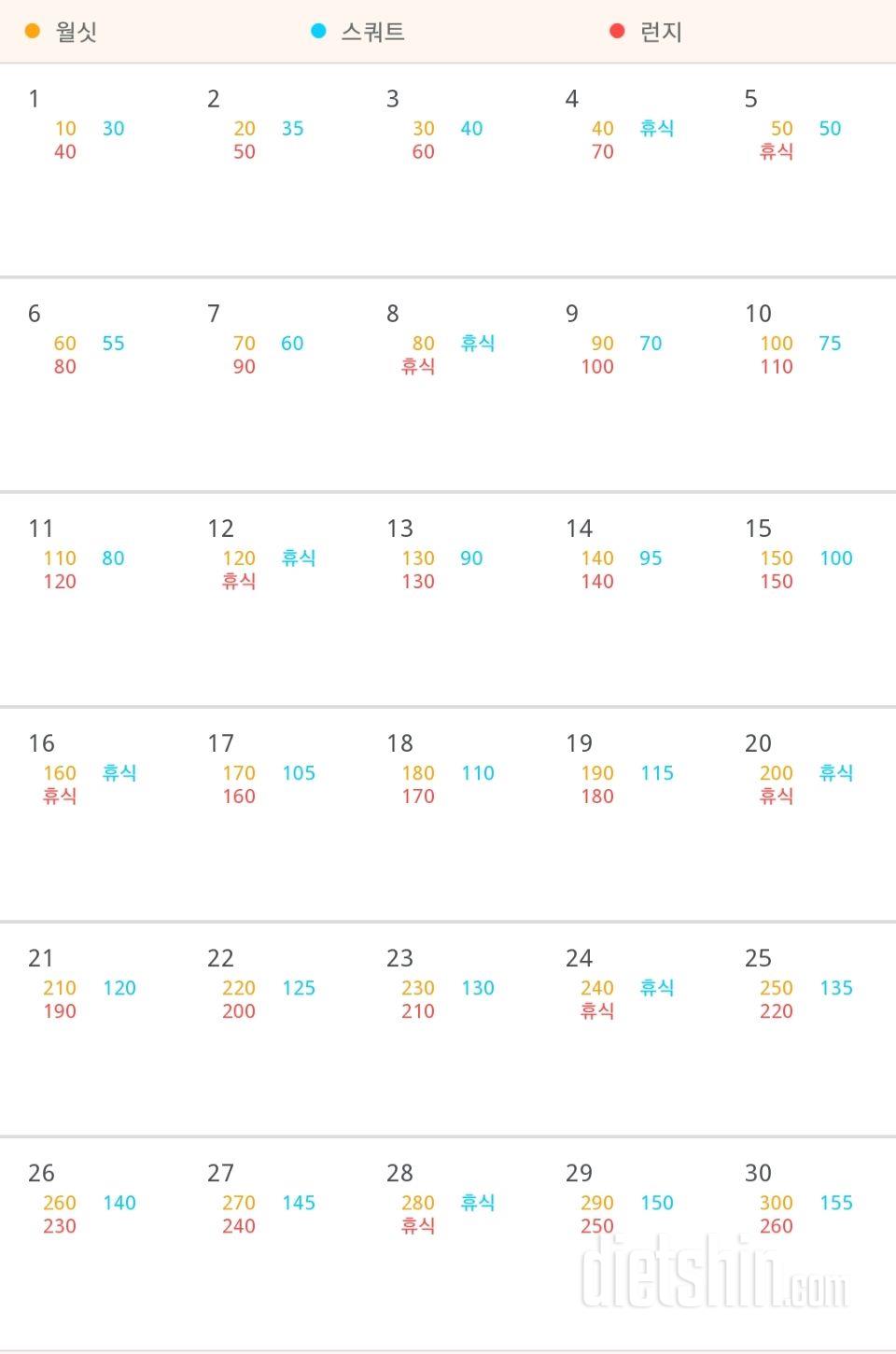 30일 다리라인 만들기 1일차 성공!