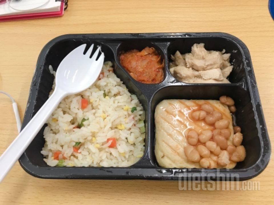 맛있었어요! 닭가슴살소세지에 고구마