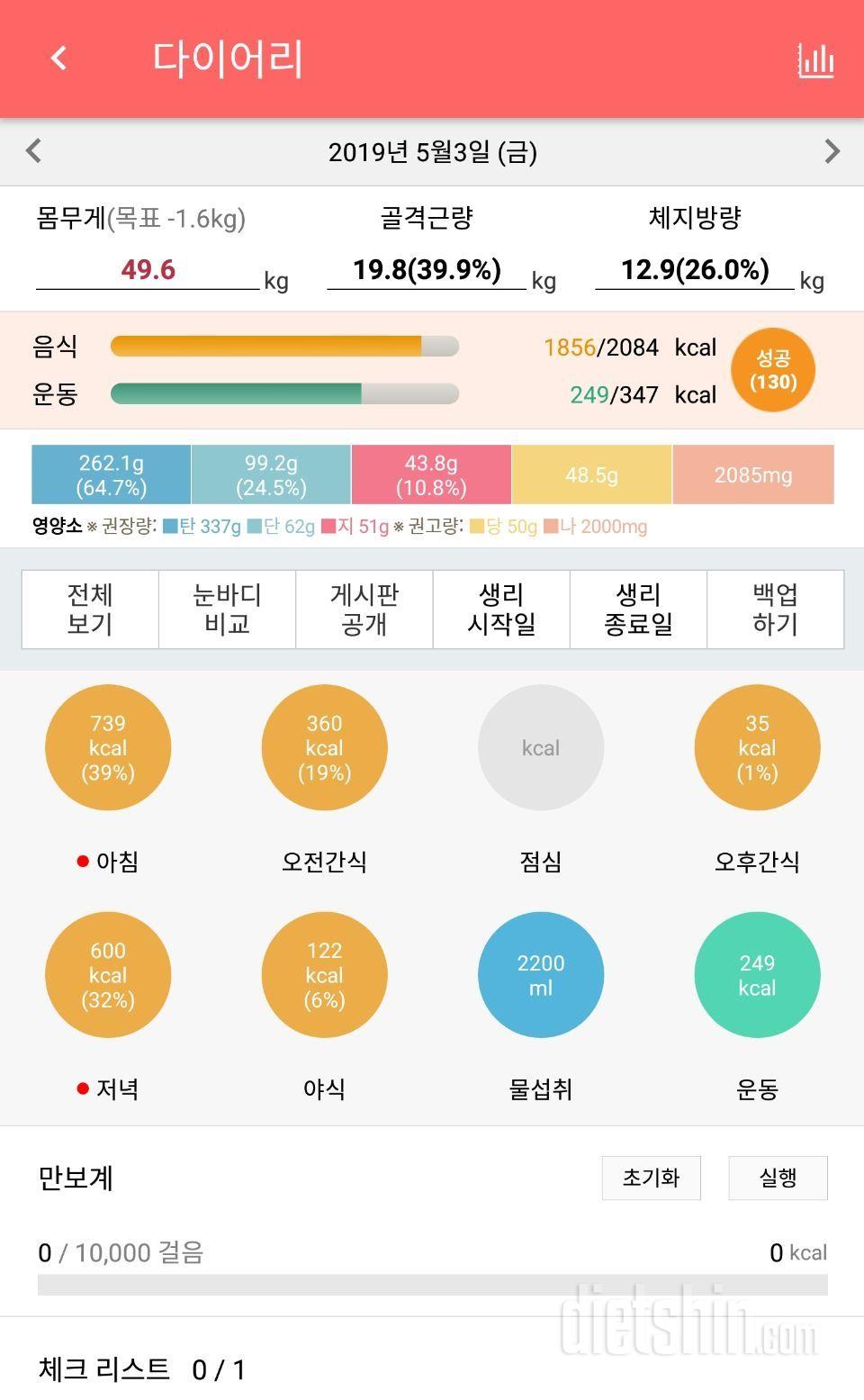 🌹5월 3일 많이 먹고 줌바 30분~