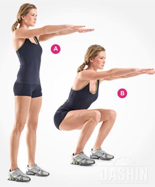 스쿼트 숙지, 허벅지근육의 중요성.
