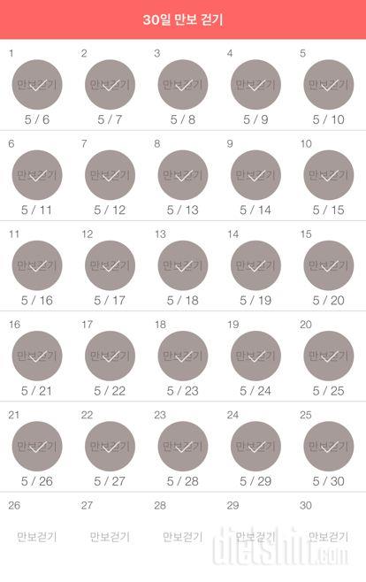 30일 만보 걷기 535일차 성공!