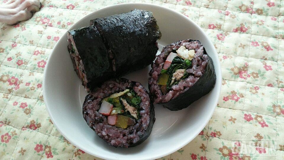 1일차 김밥한줄 . 수제요거트