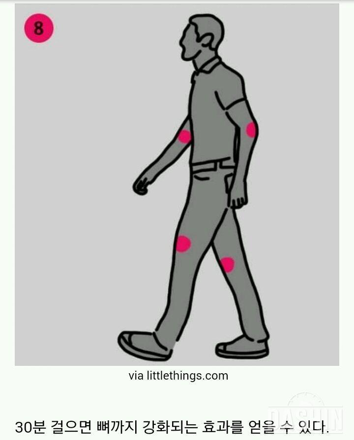 [[필독꿀팁]]걷기30분의 놀라운효과10가지