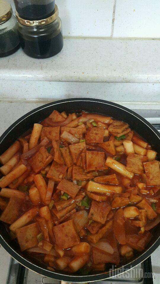 점심 떡볶이(린주 따라하기)