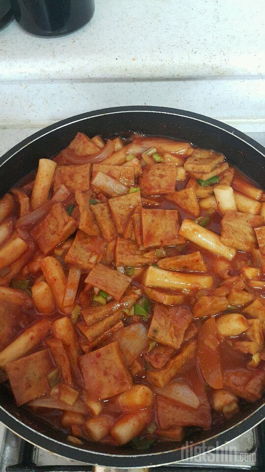 점심 떡볶이(린주 따라하기)