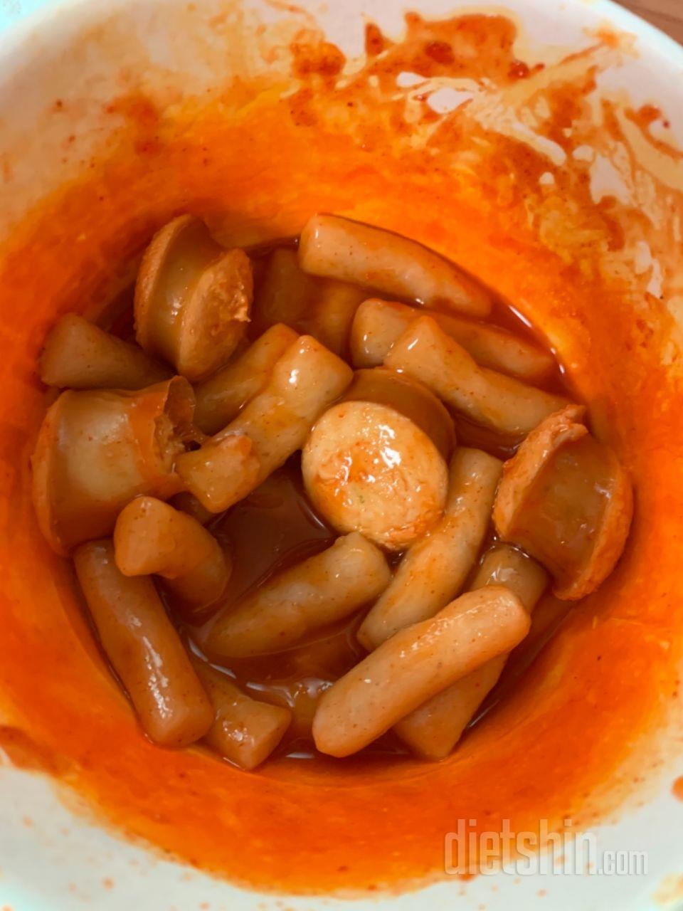 다이어트 도중에 떡볶이 땡기는날이 너