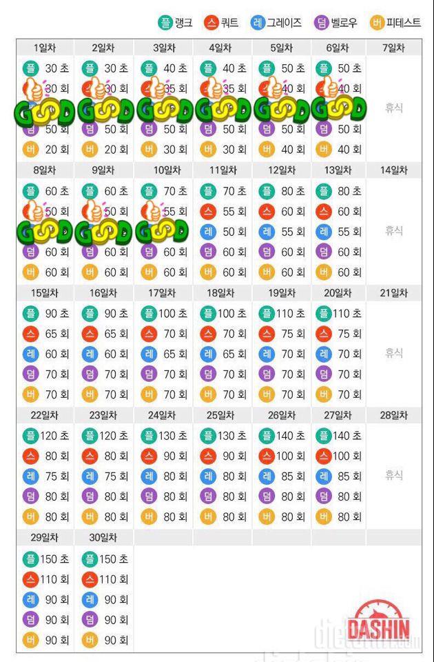 [다신 14기 운동미션] 10일차