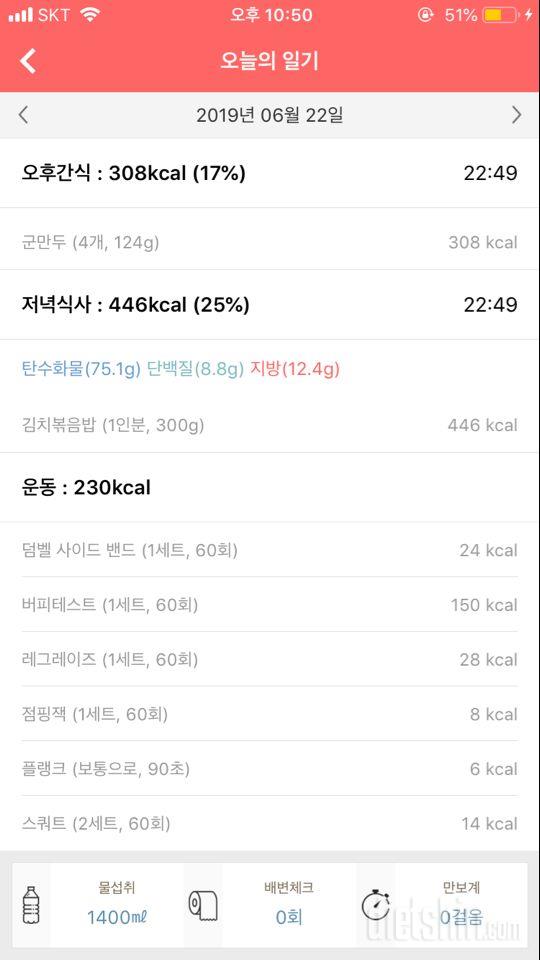 [다신 14기 운동 미션] 13일차