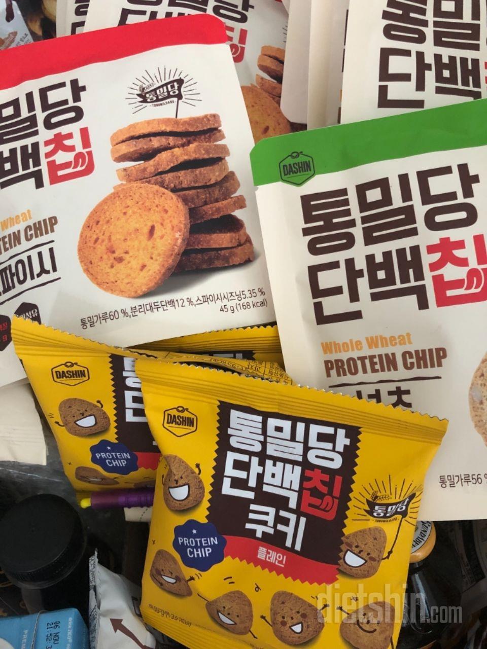 단백칩쿠키 몇번째 구매인지 ㅎㅎ
넘