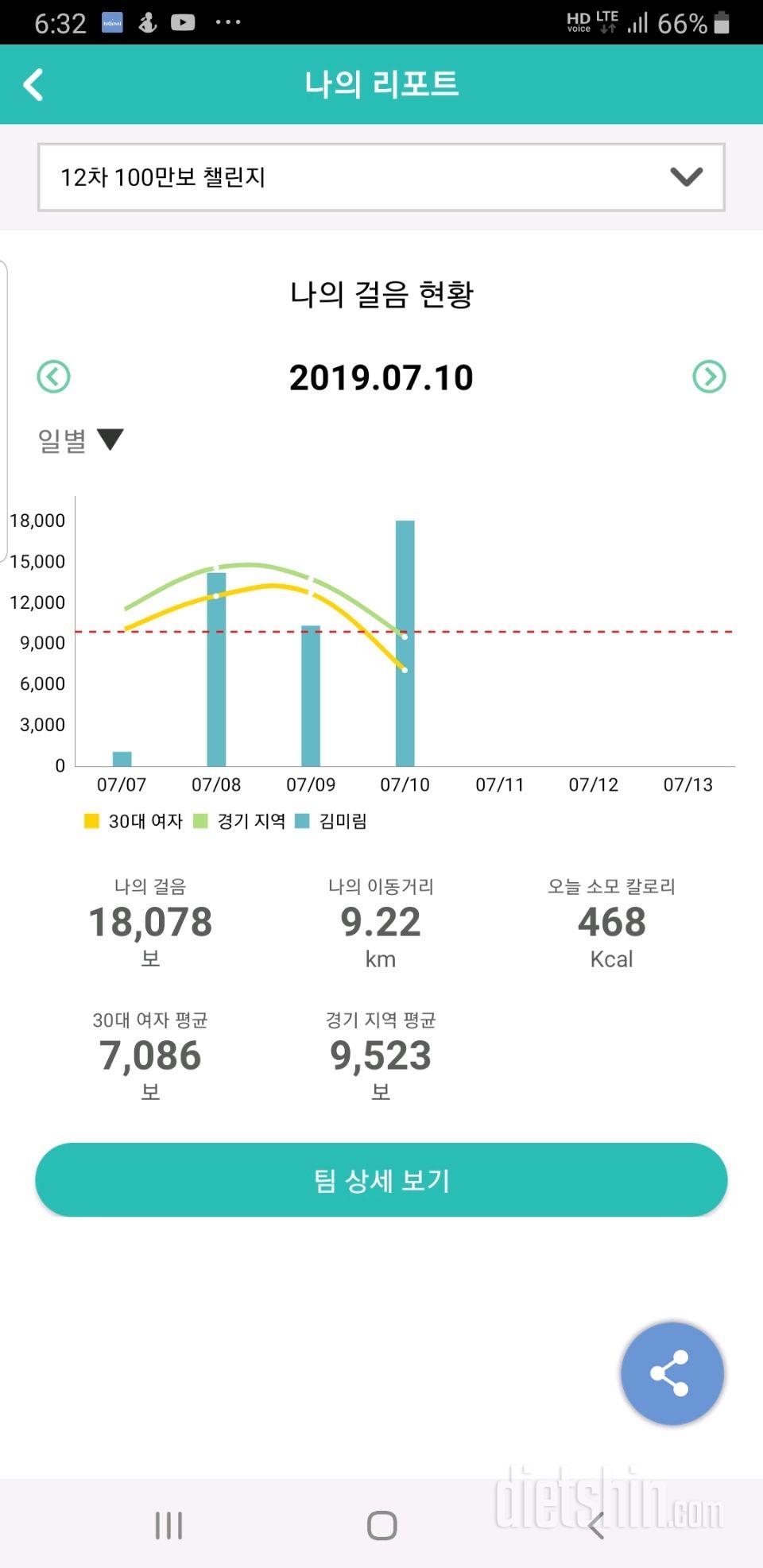 30일 만보 걷기 502일차 성공!